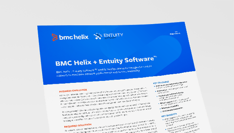 BMC Entuity Datasheet